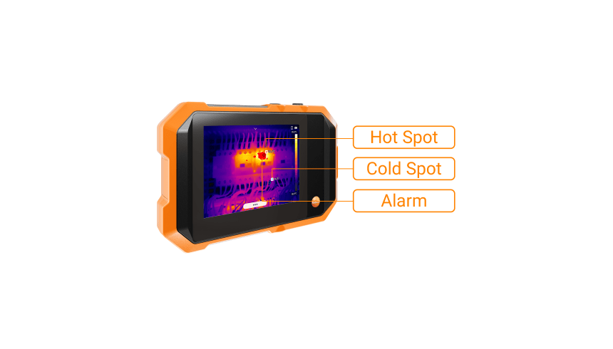 Testo 862-1 - Kapesní termokamera - IR 160×120 px
